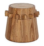 Taburete de madera de cedro natural Zhao