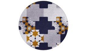 Alfombra de lana Mosaico III