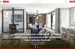 Una casa de autor en Madrid, de estilo minimalista, que presume de las últimas innovaciones técnicas