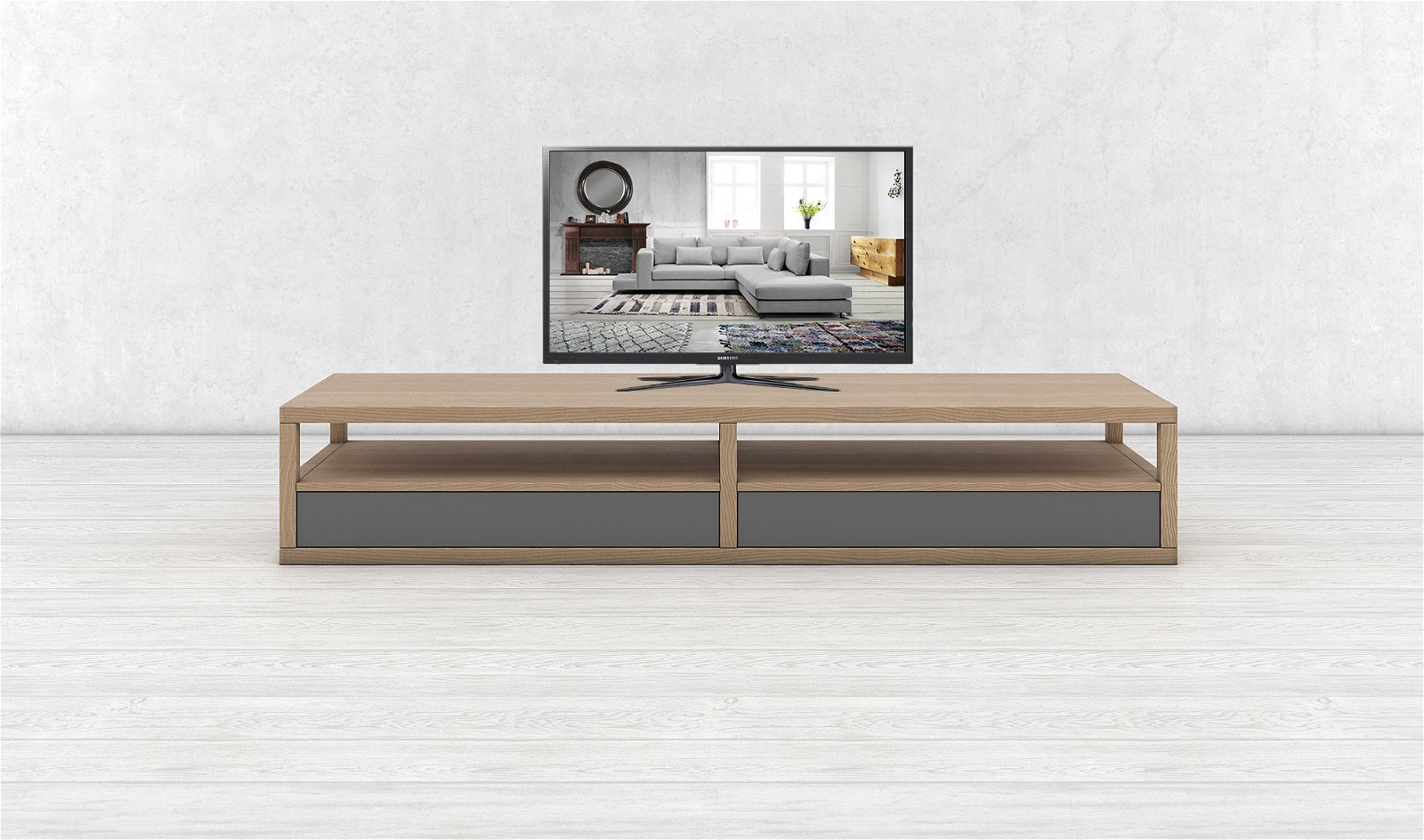 Mueble de tv. minimalista Sendai Large
