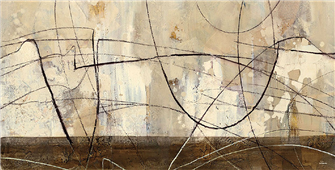 Cuadro canvas across the desert