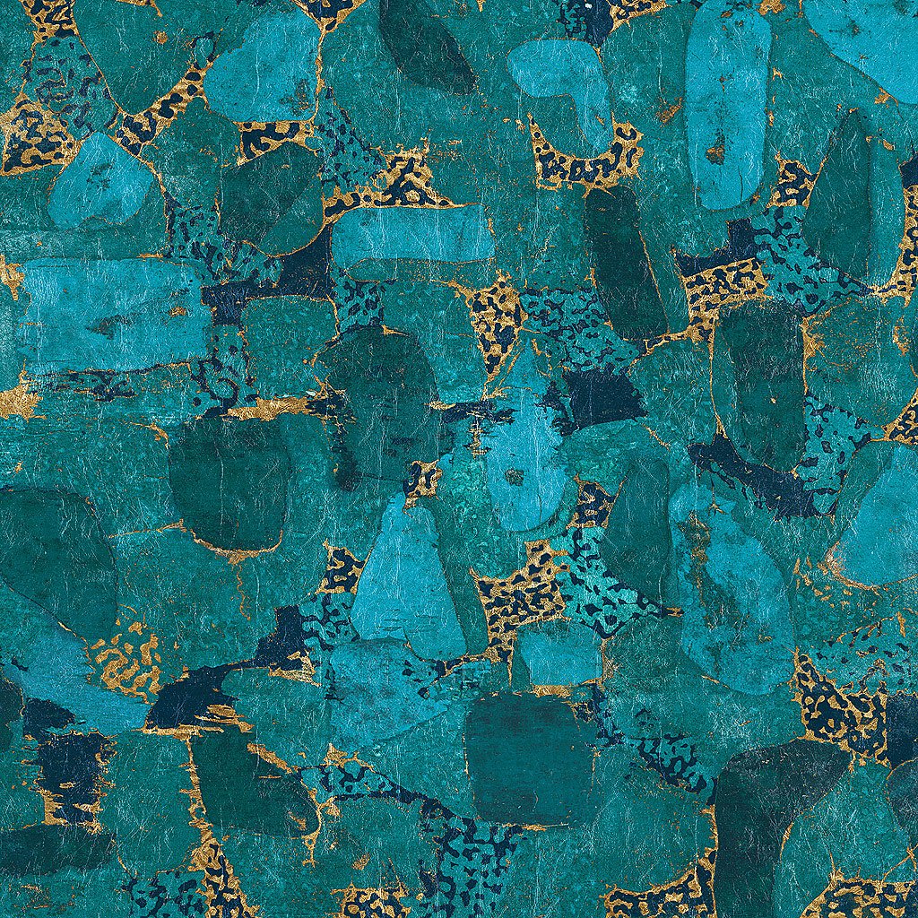 Cuadro canvas turquoise