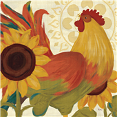 Cuadro canvas spice roosters II