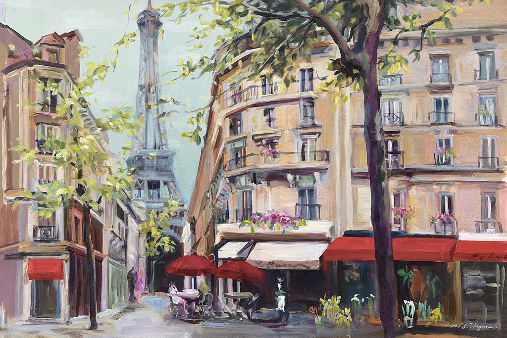 Cuadro canvas springtime in paris