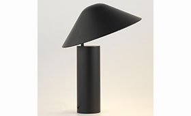 Lámpara de sobremesa de diseño Damo Acero