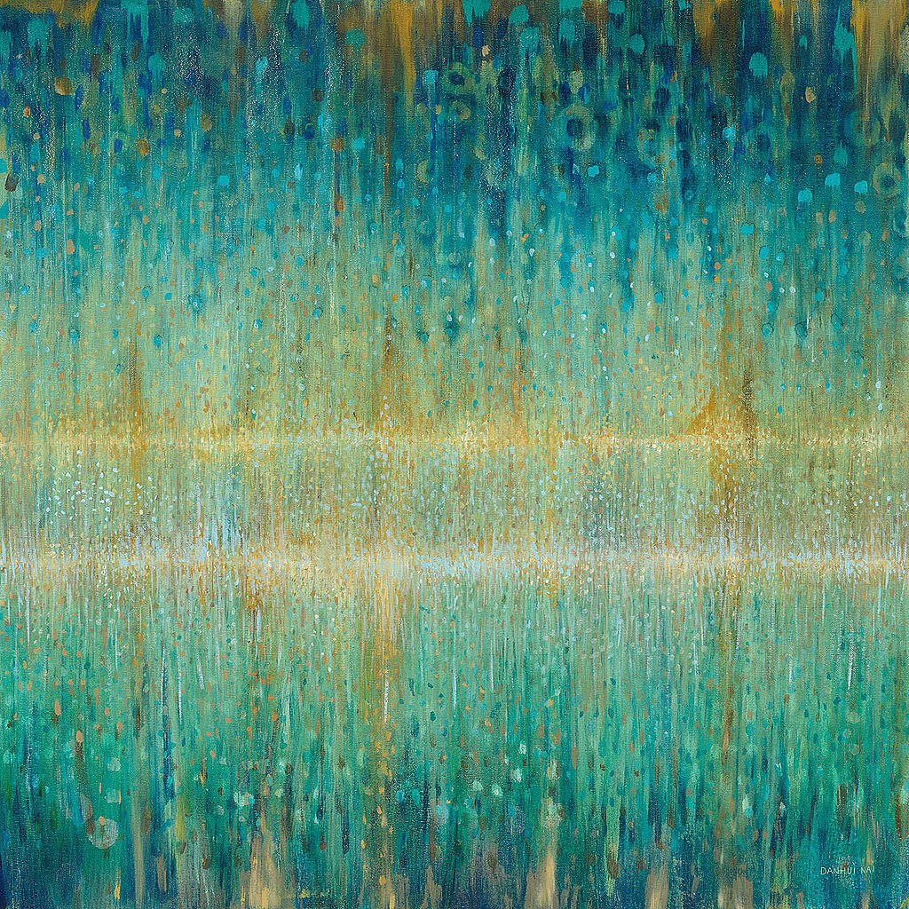Cuadro canvas rain abstract 1
