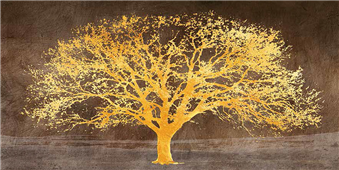 Cuadro canvas shimmering tree ash