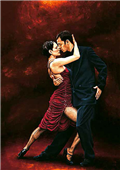 Cuadro canvas that tango moment