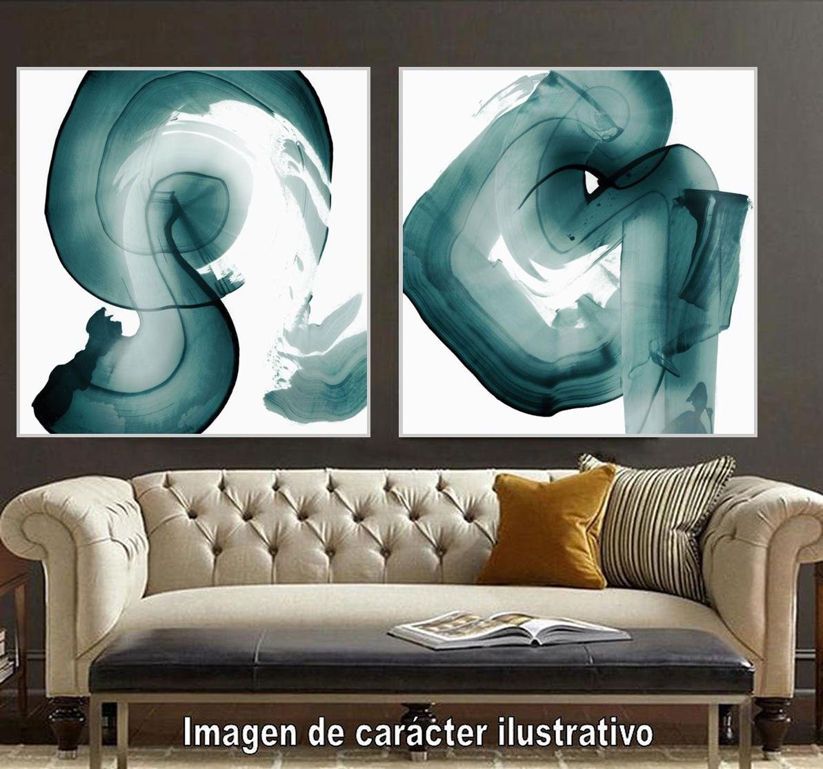 Cuadro canvas swirl V