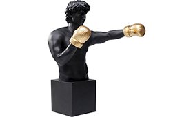 Figura decorativa Boxeador Balboa 40cm