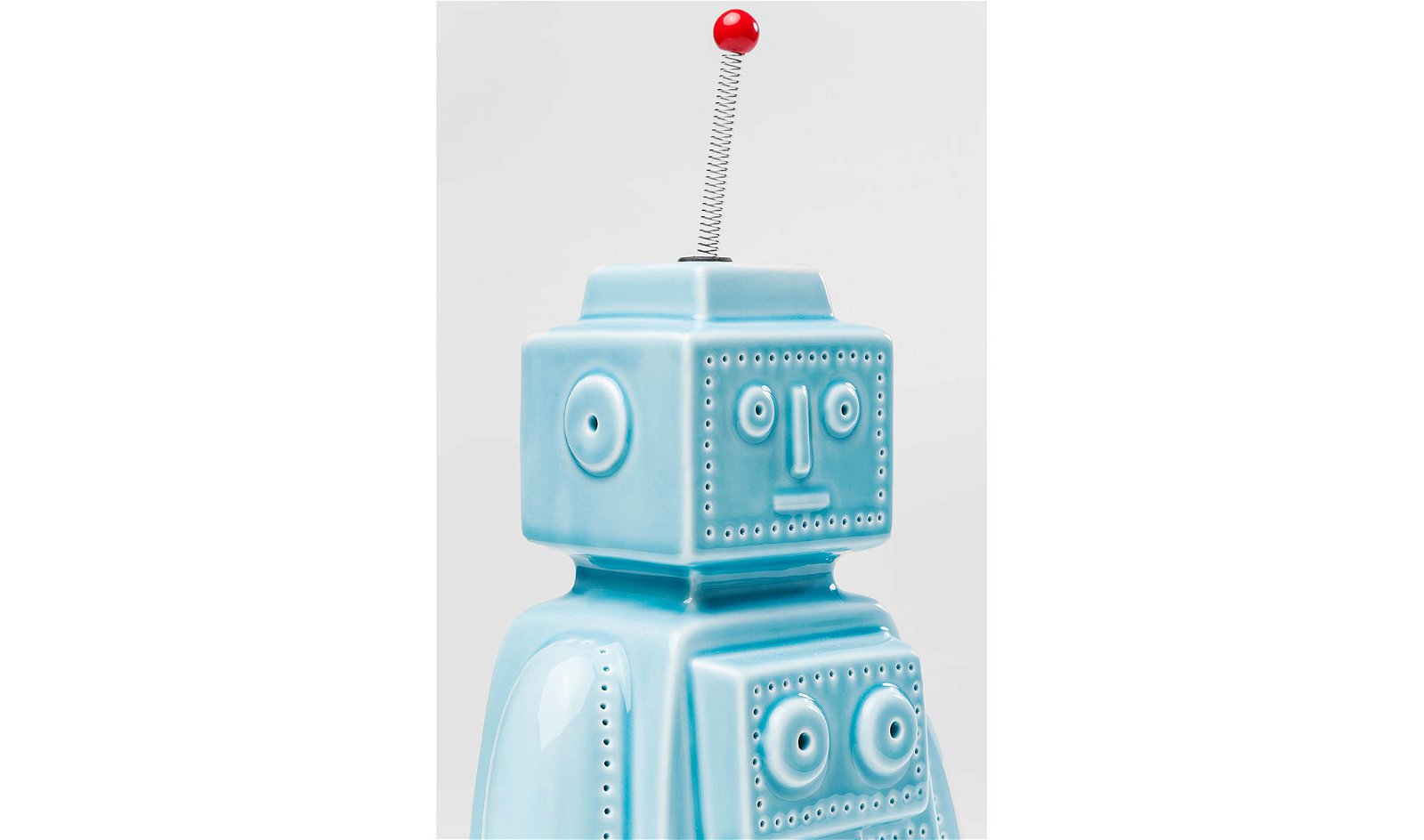 Lámpara de sobremesa azul Robot