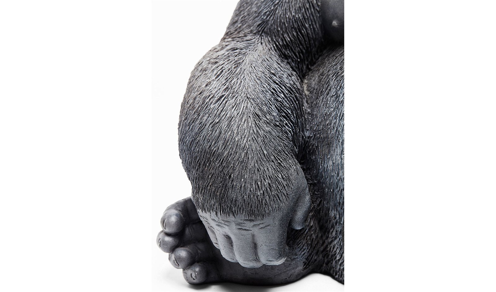 Gorila mediano negro decorativo