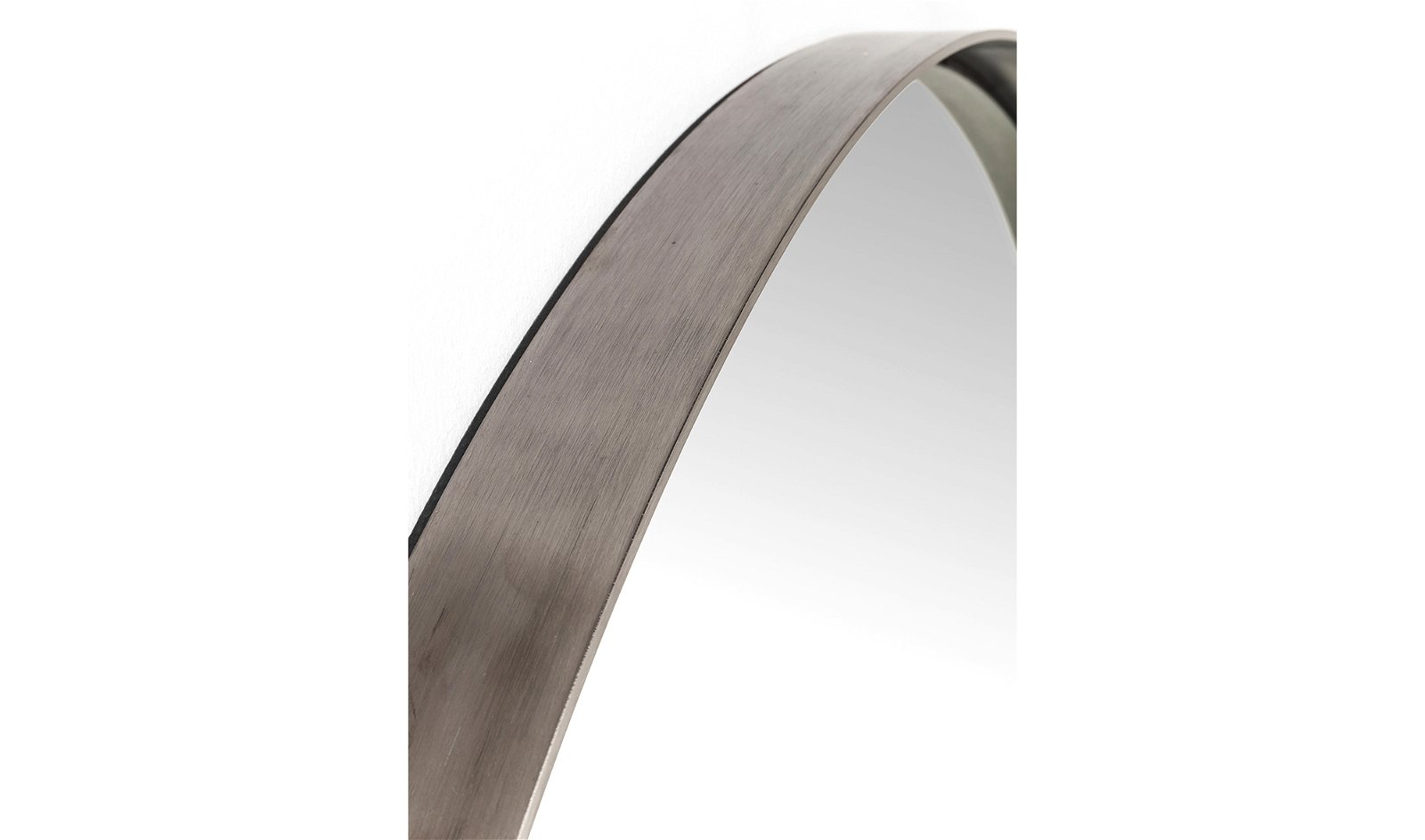 Espejo Curve redondo Steel Nature
