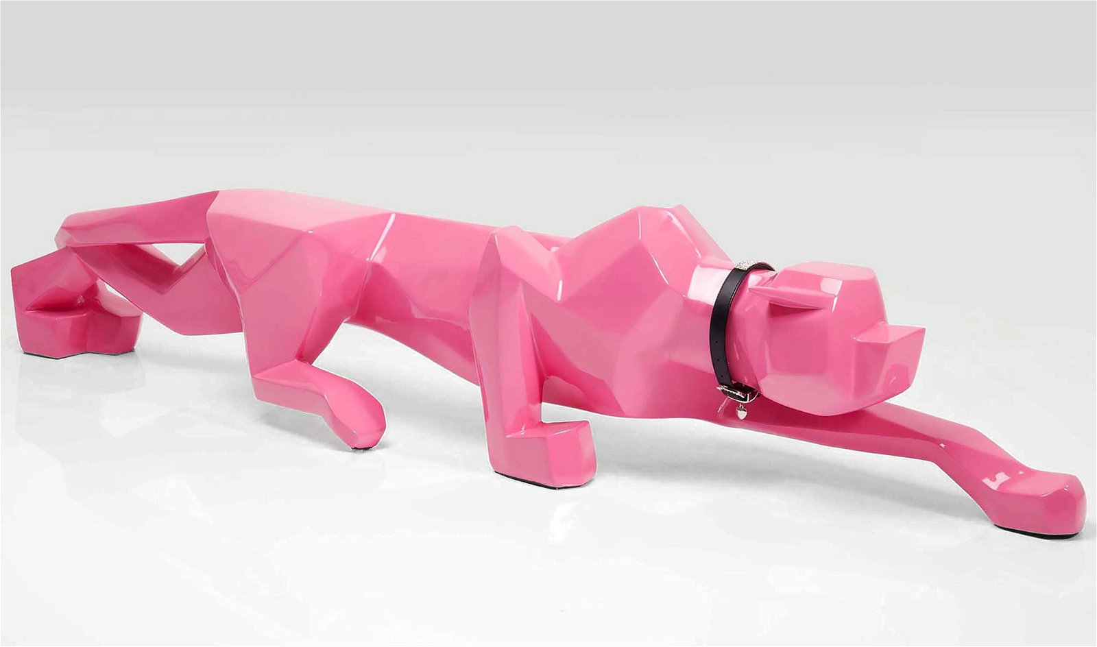 Figura decorativa pantera rosa