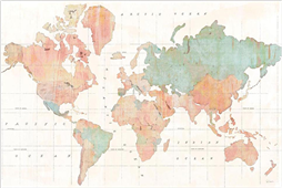 Cuadro canvas across the world