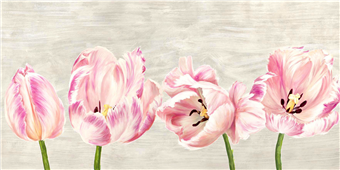 Cuadro canvas classic tulips