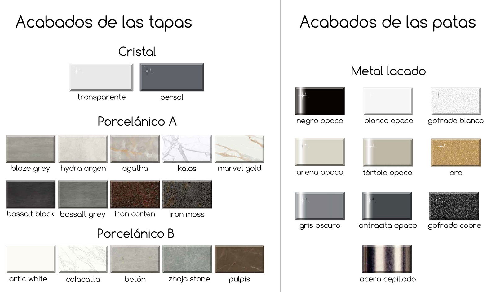 Mesa de comedor extensible metal Tolova