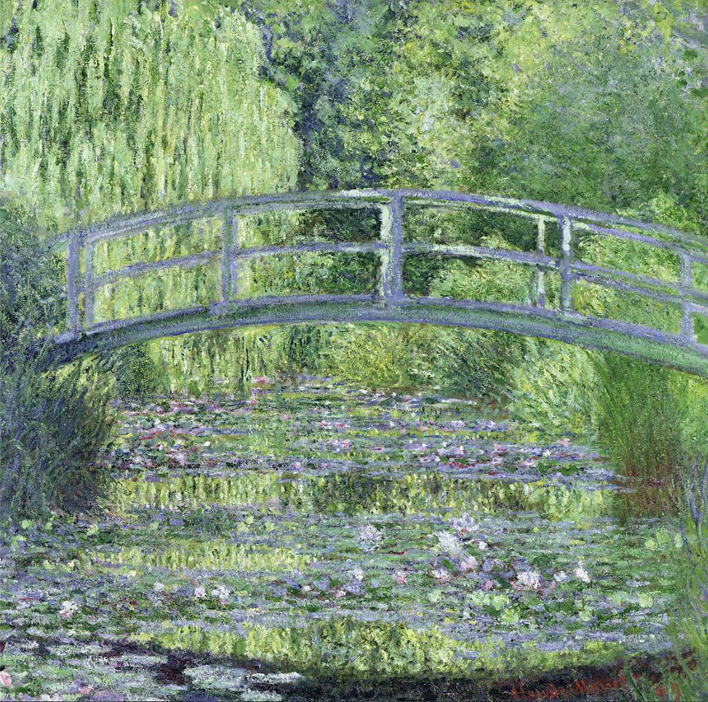 Cuadro canvas claude monet the waterlily pond