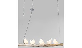 Lámpara de techo Dining Birds Kare