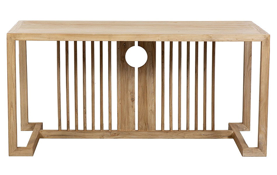 Mesa de escritorio olmo reciclado Payata
