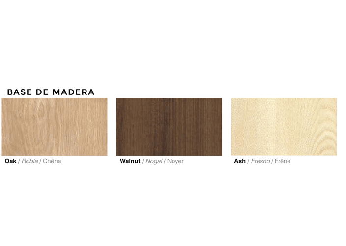 Escritorio nórdico Poet madera natural