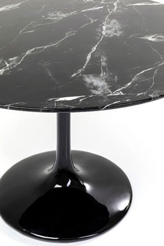 Mesa solo marble negra