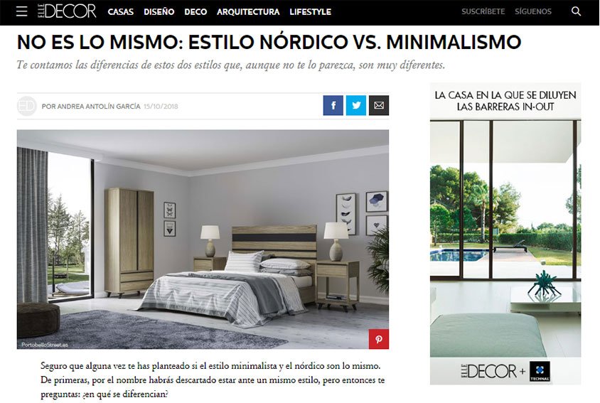 No es lo mismo: Estilo nórdico vs. minimalismo