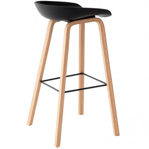 Taburete negro Ronie