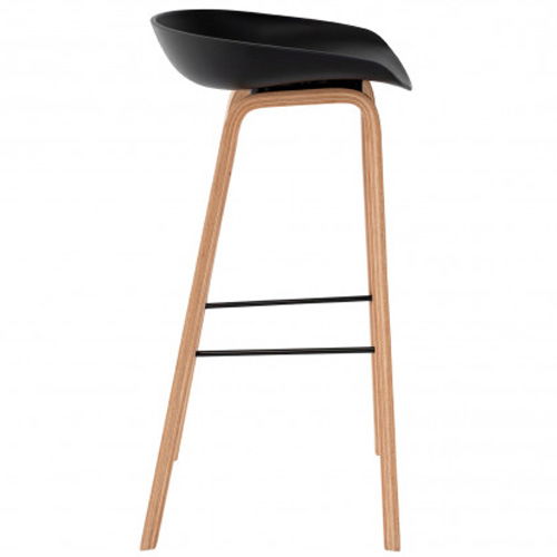 Taburete negro Ronie