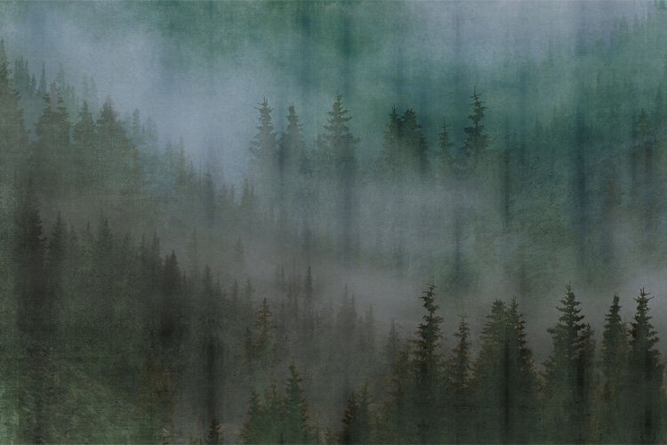 Papel pintado Mist by Inkiostro