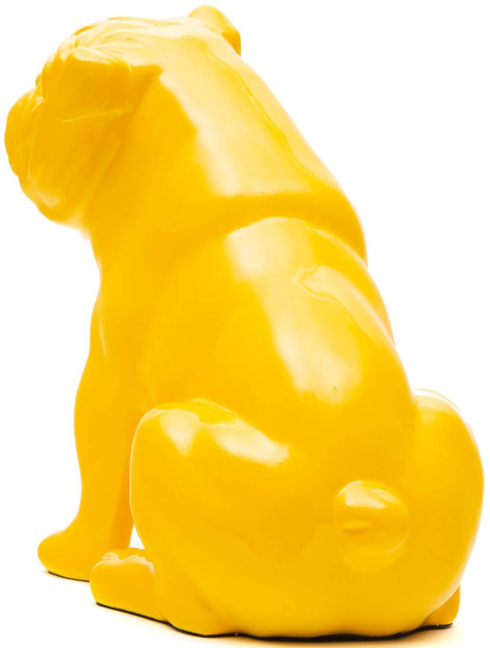 NAUNET Bulldog amarillo sentado