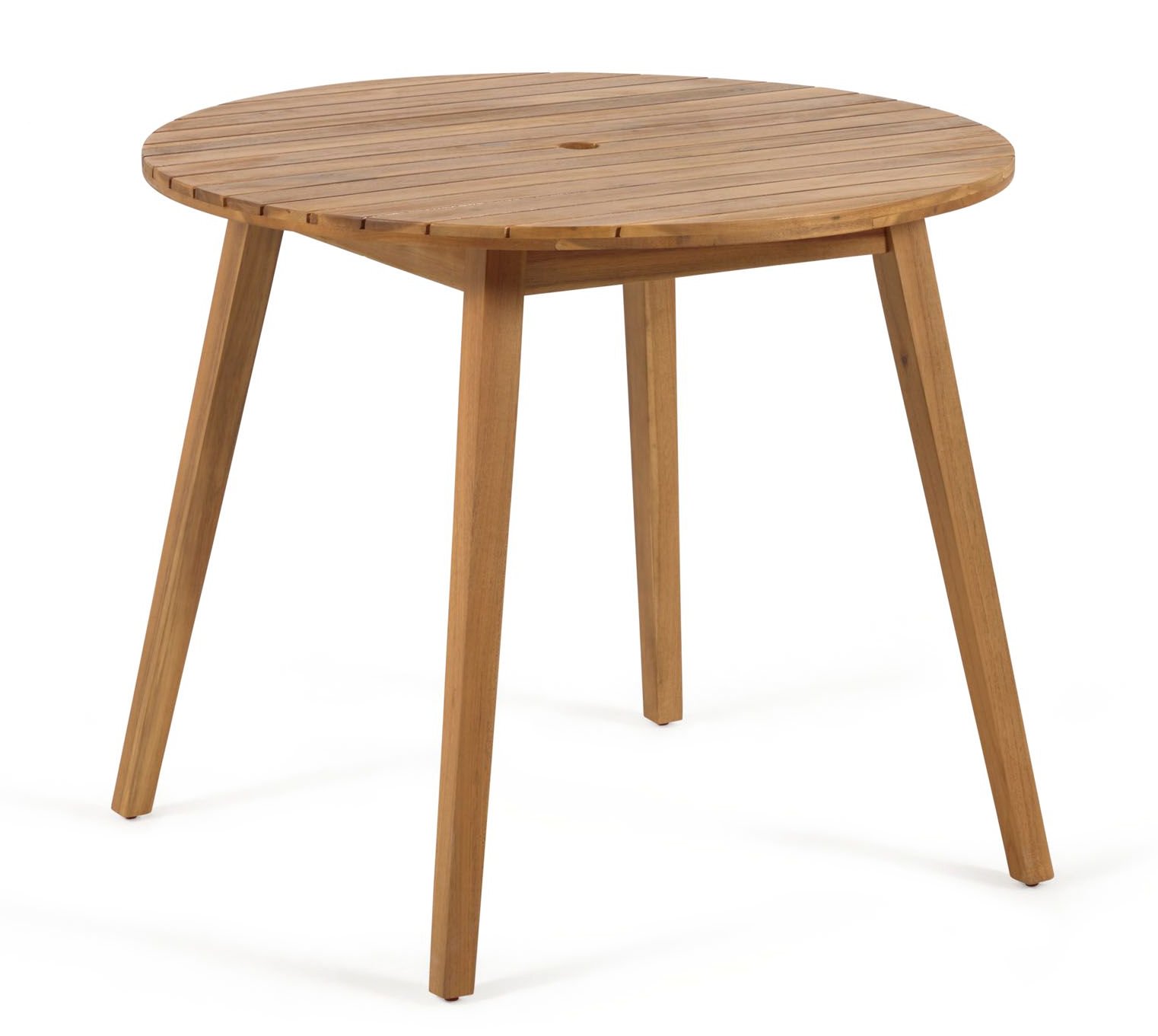 Mesa de comedor rendonda madera maciza Vilma 90 cms.