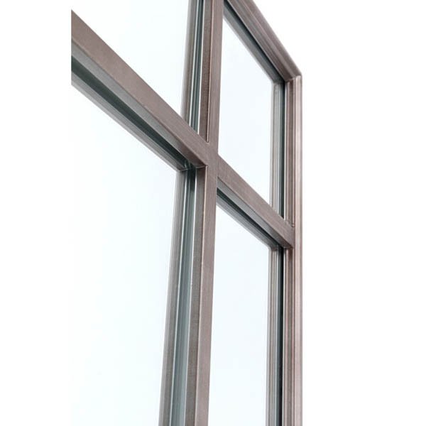 Espejo metal envejecido ventana  200x90