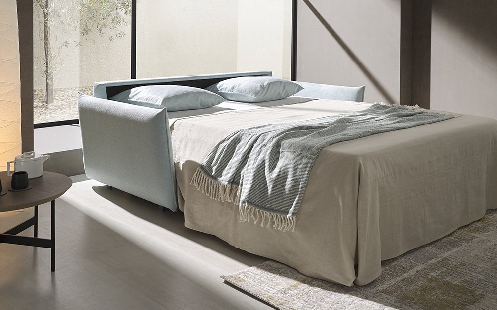 Sofá cama tapizado Niusge