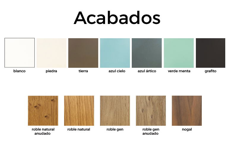 Cama de madera natural Norsk
