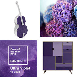 Ultra Violet: el nuevo color de Pantone para 2018