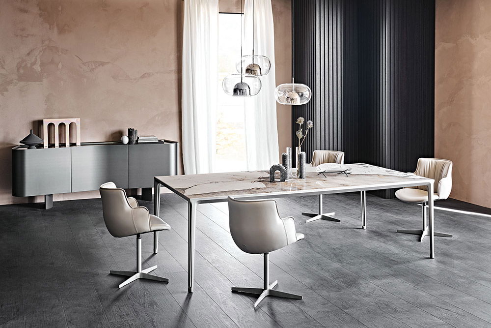 Mesa de comedor keramik Boulevard Cattelan