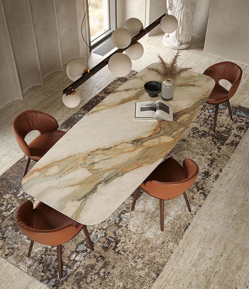 Mesa de comedor keramik Scott Cattelan