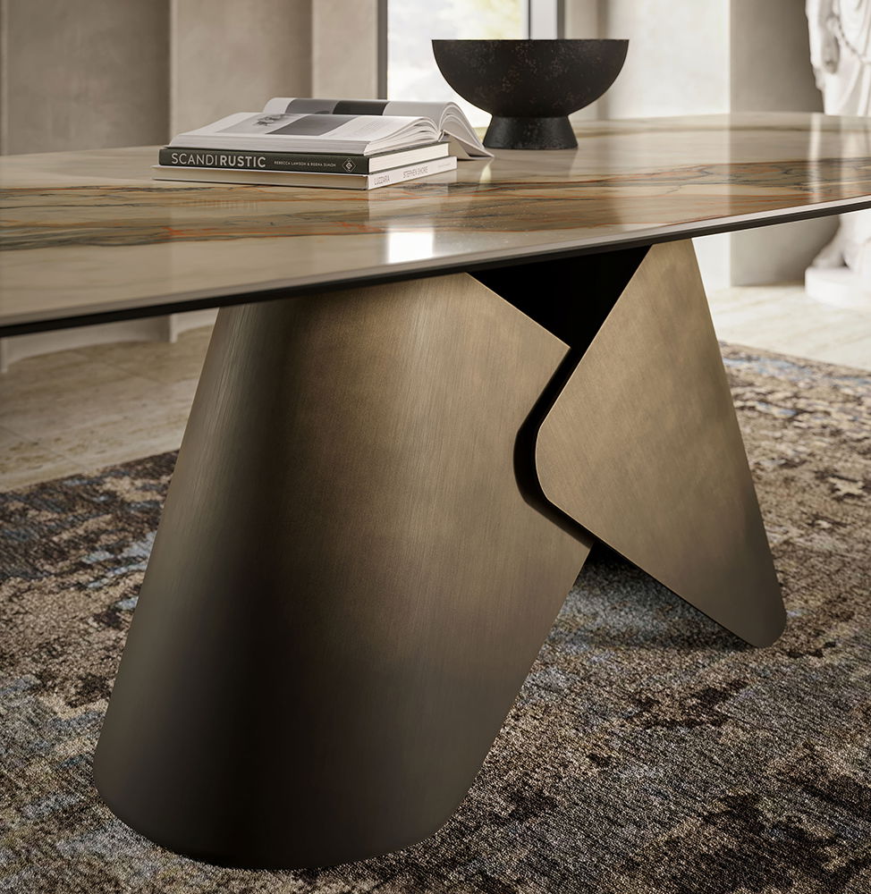 Mesa de comedor keramik Scott Cattelan