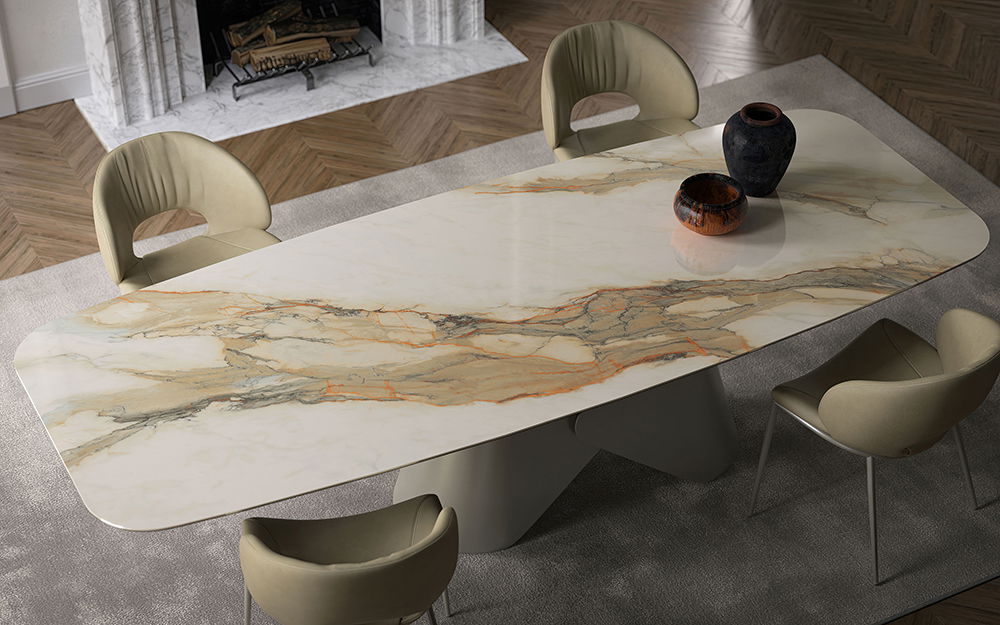 Mesa de comedor keramik Scott Cattelan