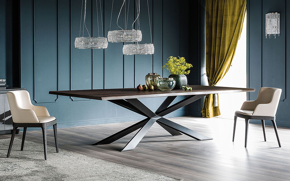 Mesa de comedor madera Spyder Cattelan