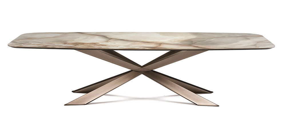 Mesa de comedor keramik Spyder Cattelan