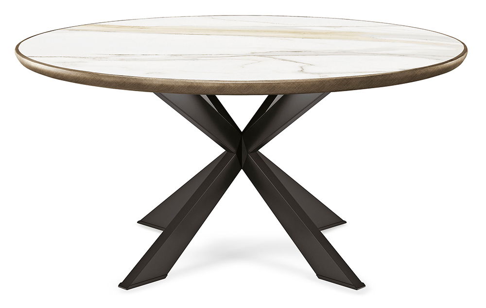 Mesa de comedor redonda keramik premium Spyder Cattelan