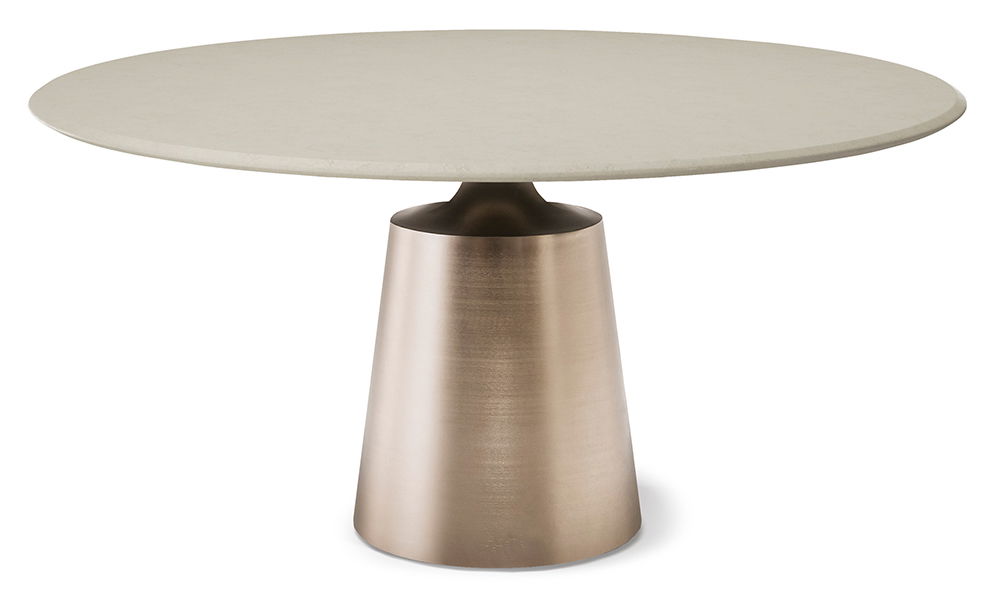 Mesa de comedor redonda argile Yoda Cattelan