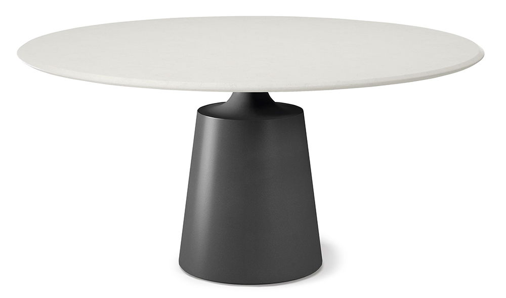 Mesa de comedor redonda argile Yoda Cattelan