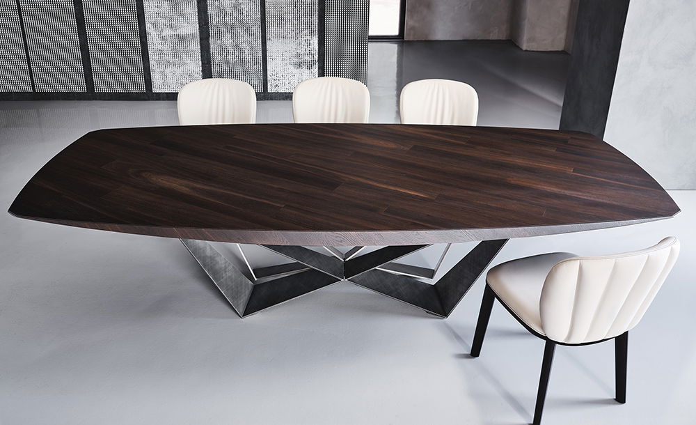 Mesa de comedor master wood Skorpio Cattelan