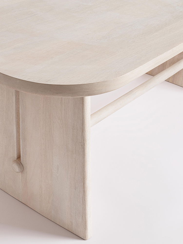 Mesa de comedor madera de mango Elisva