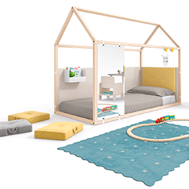 El método Montessori en el dormitorio de tus hijos