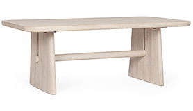 Mesa de centro madera de mango Elisva