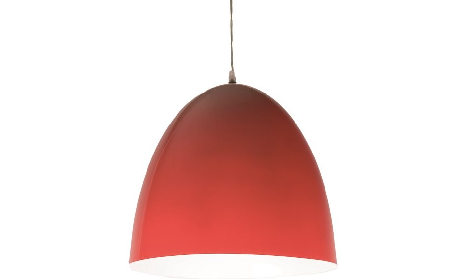 Lámpara Campana roja